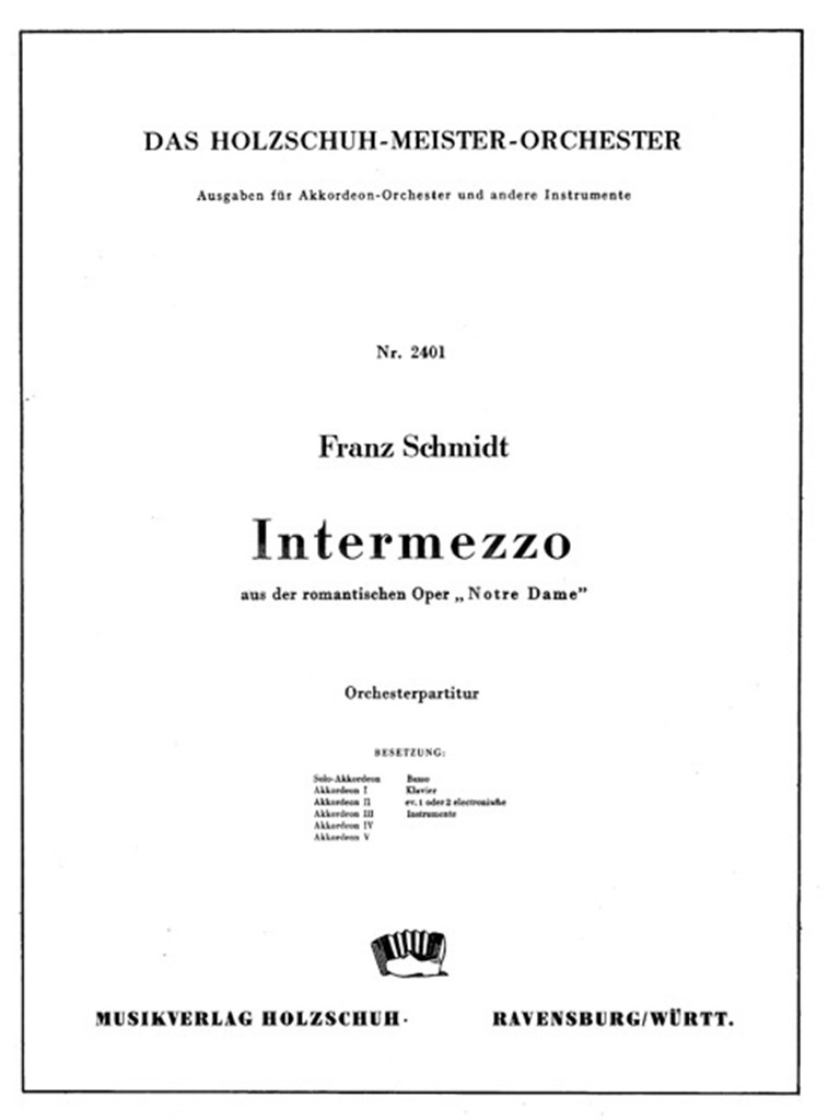 Intermezzo Aus Notre Dame